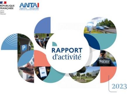 couverture du rapport d'activité 2023